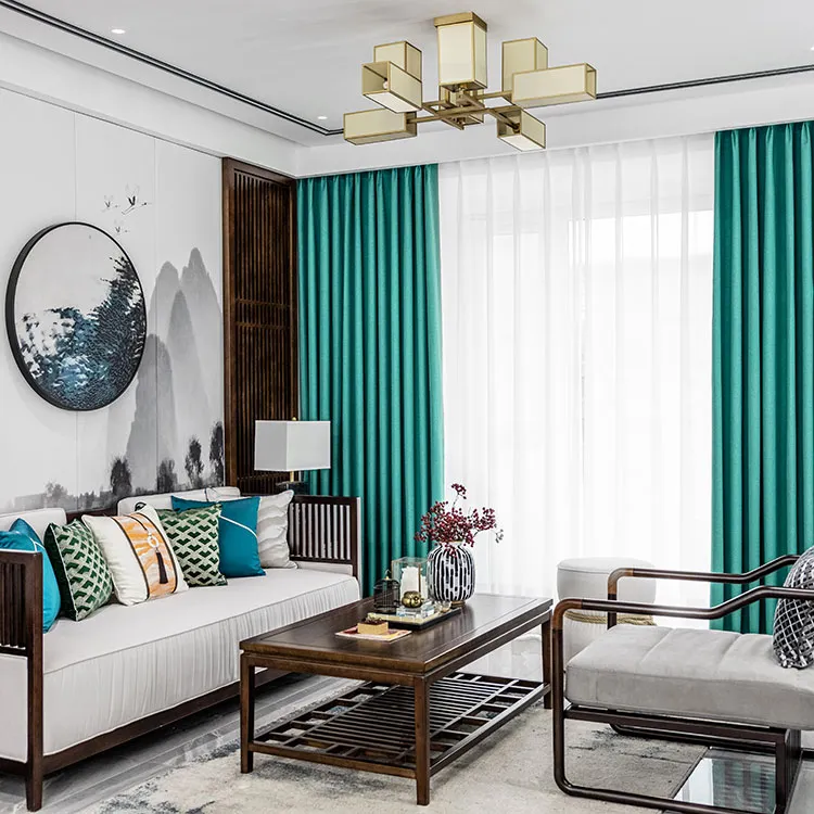 ¿Qué rasgos de personalidad representa el color de las cortinas?