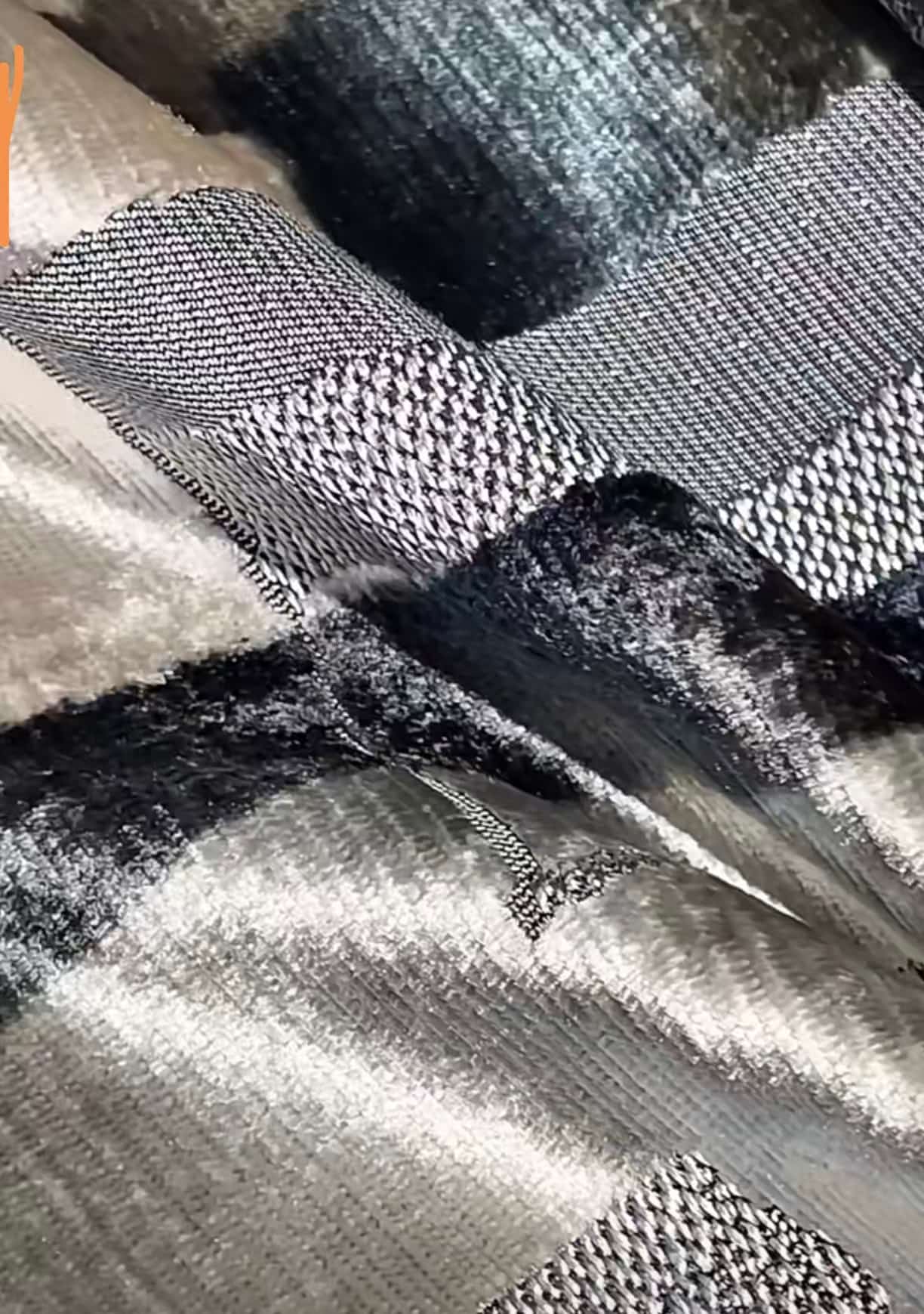 JBL, tejido pesado ecológico de terciopelo Jacquard, patrón de lona de estilo moderno para sofá