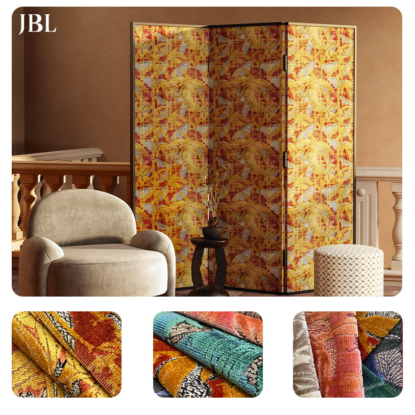 JBL-tela de terciopelo de pelo cortado de alta calidad, nueva colección de moda, diseño de lujo, terciopelo Jacquard de estilo moderno para sofá